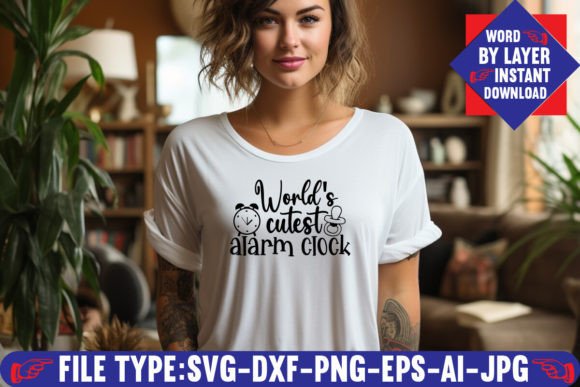 Adorable Alarm Clock SVG: A Multi-Layer Design Asset
