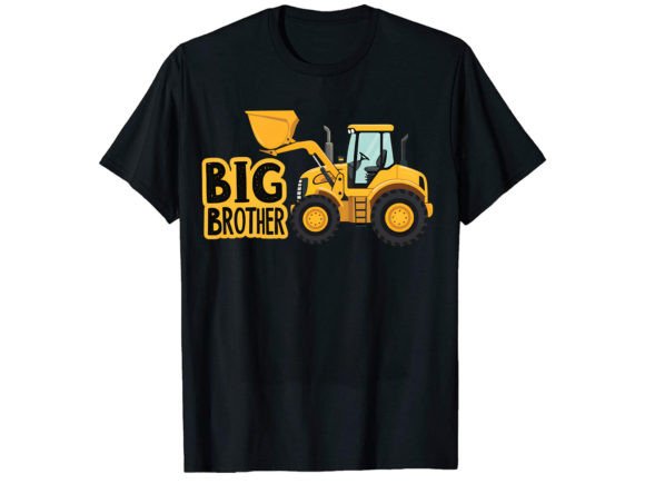 Big Brother Tractor T-Shirt Design: A Versatile Asset for Creators