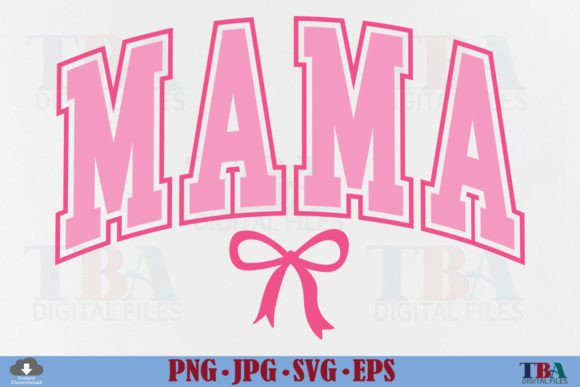Coquette Mama Pink Bow SVG: A Sweet Design for Your Projects